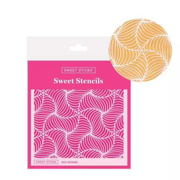Sweet Sticks Geo Spinner Stencil